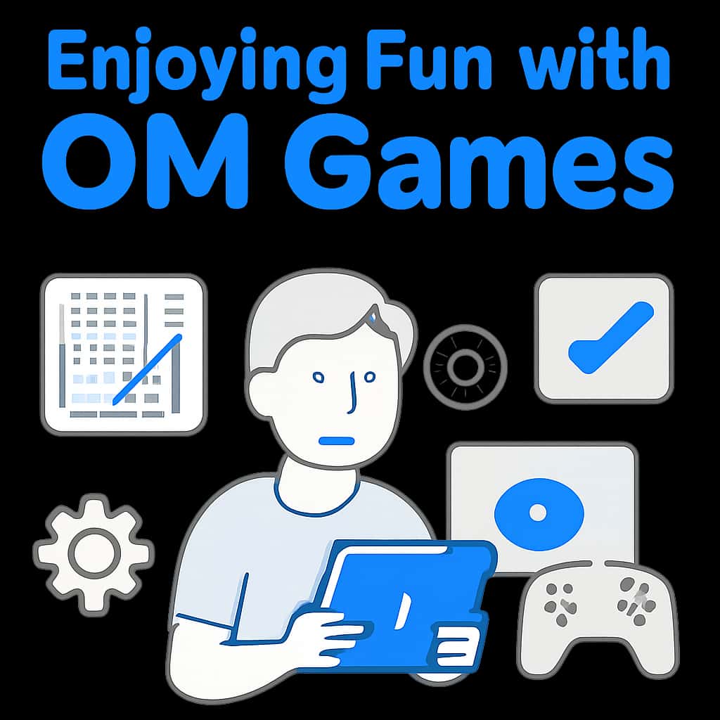 An educational diagram related to OM Games.