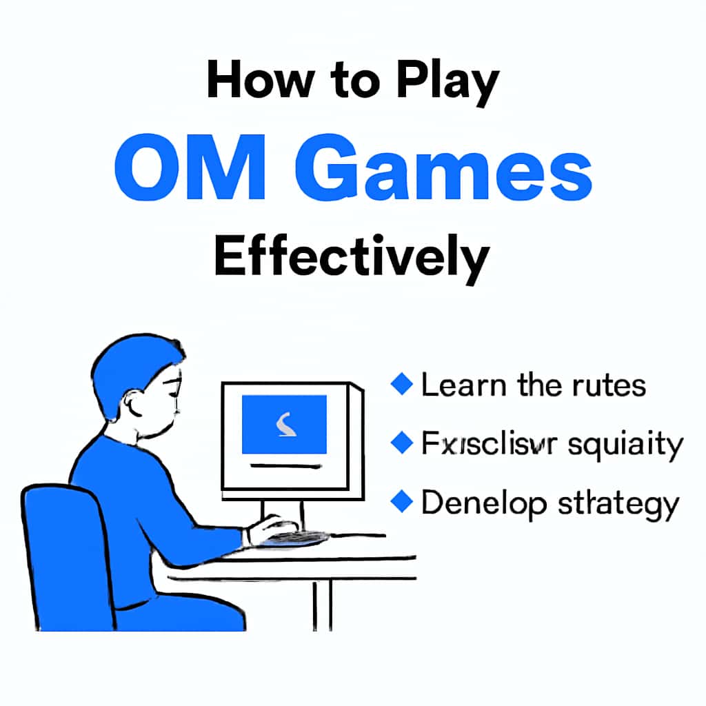 An educational diagram related to OM Games.