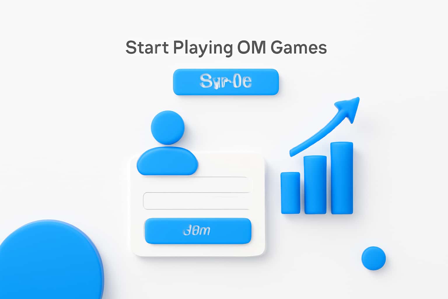 Start Playing OM Games - Sign Up Interface