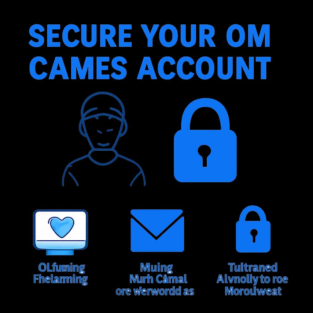 An educational diagram illustrating account security measures.