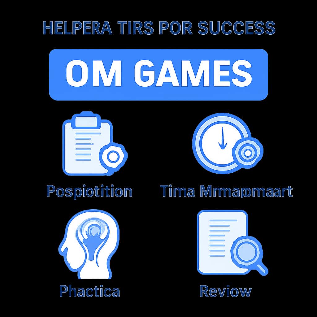 Illustration of OM Games guidance.
